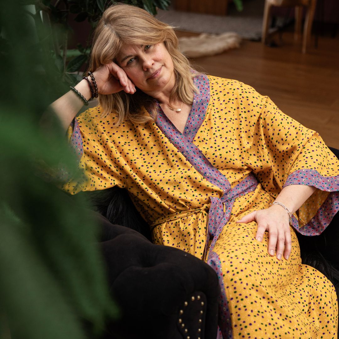 Rankų darbo kimono